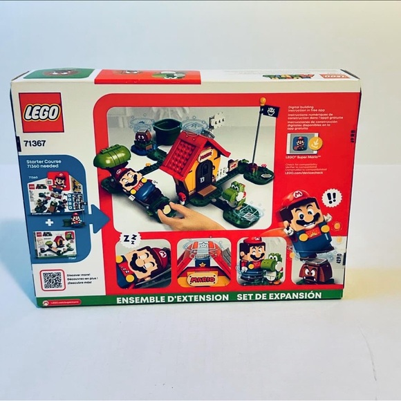 LEGO Super Mario: Mario's House & Yoshi Expansion Set 71367 (Retired) - Picture 2 of 7
